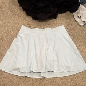 lululemon athletica Soft Blue Mini Skirt